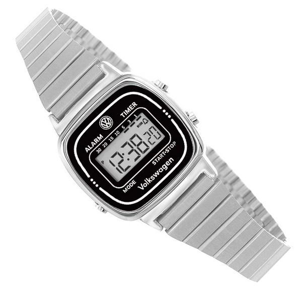 Электронные часы Volkswagen Metal VW-BeetleNewTro-BK