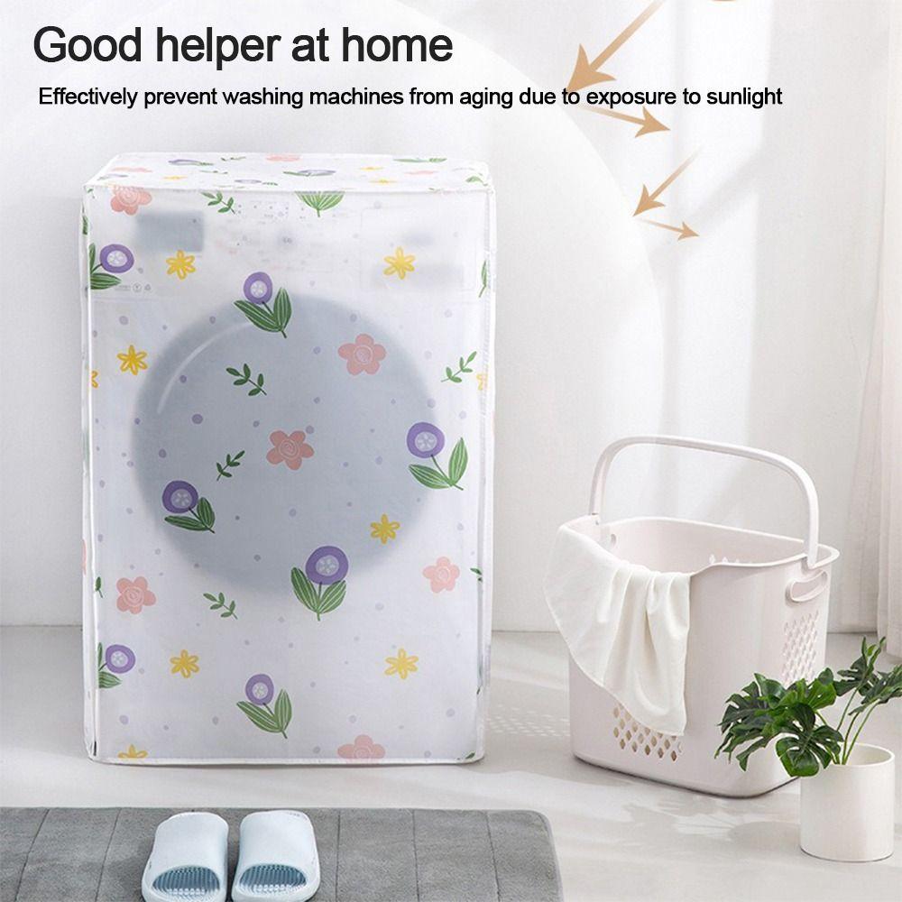 Universal Washing Machine Cover Front Load Sunscreen Protective Case New Waterproof Cover