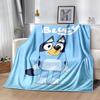 Bluey's Adventure Blanket Ultra-Soft Perfect for Sofa Bed Seaside All-Season Use Digital Print Unique Gift for Family and Friends Camping