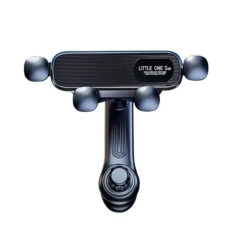 Car Air Outlet Phone Holder Invisible Telescopic Gravity Fixed Bracket Navigation Mount for Vehicle