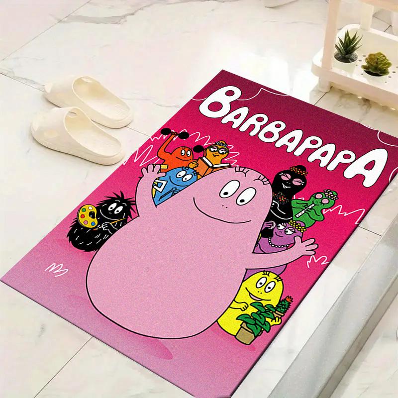 The Barbapapa family Carpet Rug for Living Room Bedroom Home Sofa Decoration,Kids play Non-slip Floor Mat