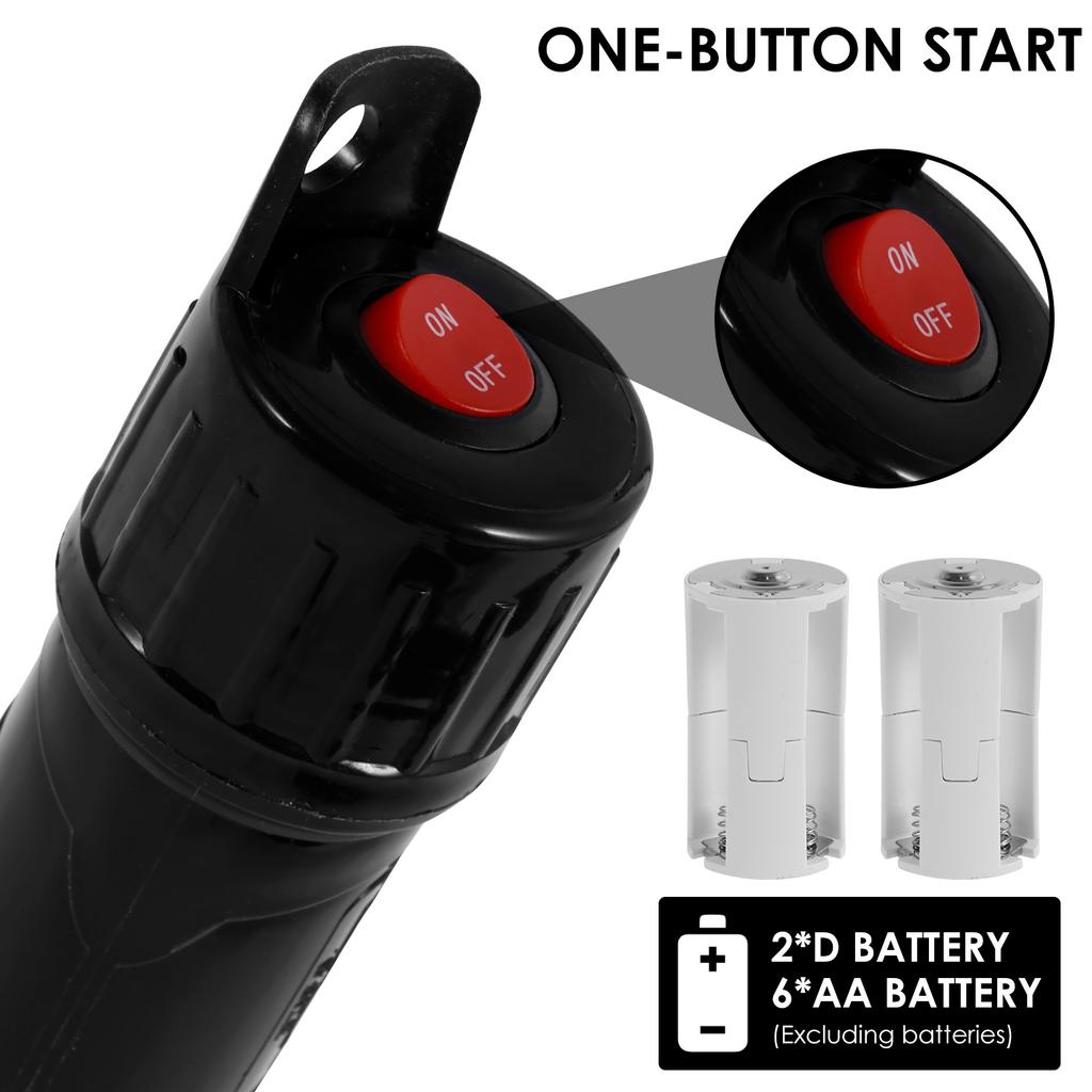 Насос для перекачки жидкости, работающий от аккумулятора, насос для перекачки топлива с насадкой для регулирования расхода, 2,4 галлона в минуту для бензина, дизельного топлива, керосина