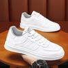 New Style of Summer Men's Shoes Breathable White Shoes for Men's Students Trendy Versatile Sports Shoes Casual Flat Shoes Trendy Shoes