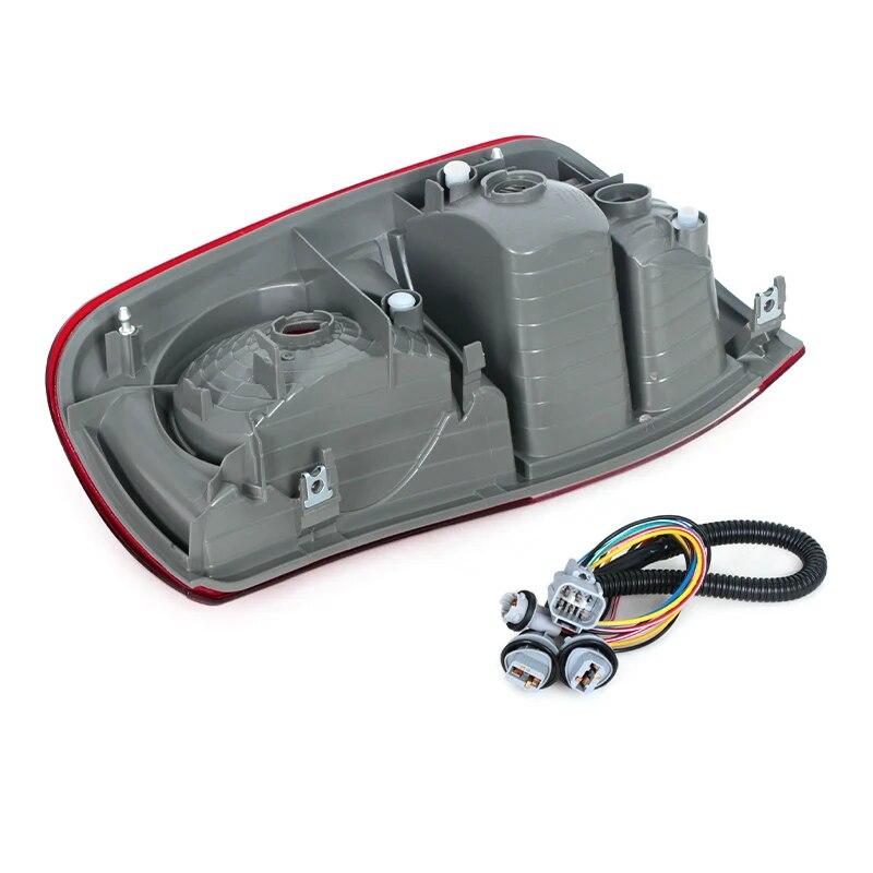 For Toyota Tundra Double Cab Pickup Truck 2004 2005 2006 Rear Bumper Tail Light Brake Stop Reverse Lamp Taillamp Without Bulb