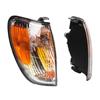 Front Bumper Corner Light Side Marker Turn Signal Lamp Assembly for Lexus LX470 1998-2007, ABS Parking Light Housing,No Bulb Included
