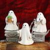 3Pcs Resin Figurines Decorations Ornaments Garden Statue Small Sculpture for Desk Bookshelf Home
