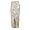 AmyLynn Womens/Ladies Lupe Metallic Front Slit Pencil Skirt