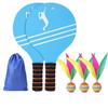 Professional High-Elastic Badminton & Indoor Table Tennis Racket Set with Shuttlecocks