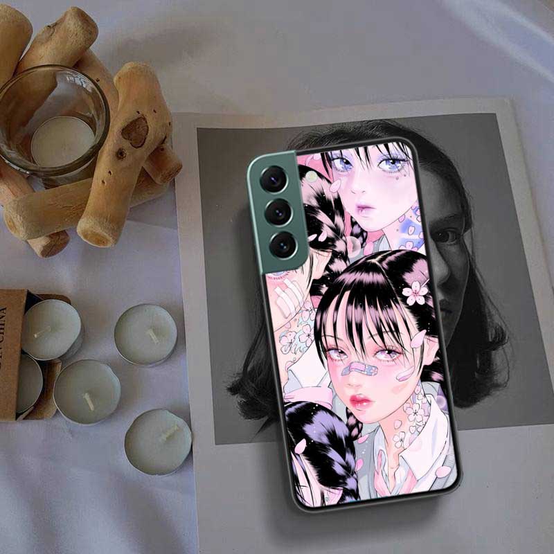 Shintaro Horror Cartoon Kago телефон для Samsung Galaxy S20 FE S21 Plus S22 S23 S24 Ultra чехол S10 S10E S9 S8 S7 Edge Cover Silico
