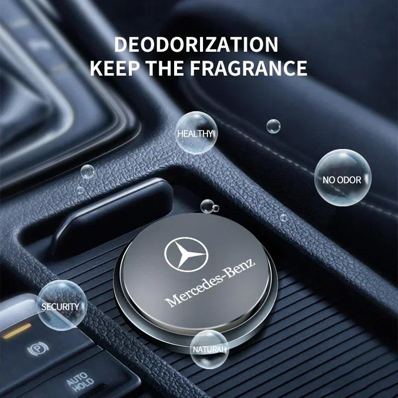 DHP3  Car Air Freshener Aluminum Alloy UFO Styling Perfume Auto Accessories For Mercedes Benz B/C/E/S Class A Class C200L GLC GLK CLA