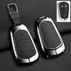 Car Key Case Cover For Cadillac Xt5 XTS CTS SRX ATSL XT4 CT6 ATS Escalade ESV DTS ELR STS 2014-2018 Zinc Alloy Leather Keychain AGY1