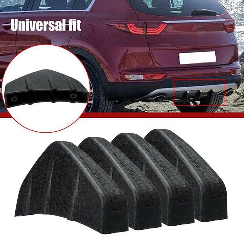 Универсальный автомобильный задний бампер Lip Diffuser Shark Fin 3 Wing Spoiler Car Back Bumpe