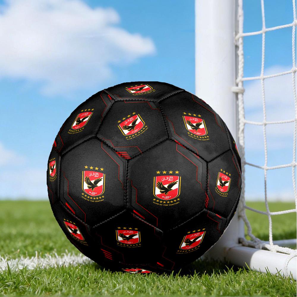 Футбольные мячи Ahly, размер 5, с принтом, высокое качество, противоскользящие, защитные, уникальный подарок, на дни рождения, Рождество