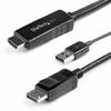 Адаптер Startech-Display Port to HDMI/VGA Startech HD2DPMM2M (2 м) Чернить