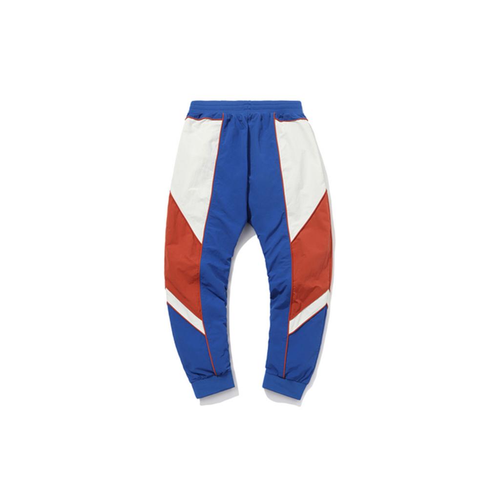 Штаны спортивные мужские Li Ning CF Series Color Block Knit, цвет штормовой синевы AYKQ807-2