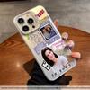 Friends TV Show Style Silicone Phone Case for iPhone 12-17 Pro Max - 16 Color Options, Silver