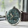Orient Мужские часы Bambino Automatic Green - механические, с автоподзаводом, с гарантией производителя