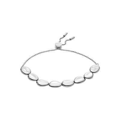 ANJA PEBBLE Серебряный тон нержавеющая сталь бусин станция SKJ1832040 [Skagen] женский браслет,