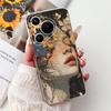 Чехол для Huawei Pura 70 Pro Plus, цветной чехол с рисунком цветов, мягкий тонкий чехол для телефона для Huawei Pura 70 Ultra Pura70 Pro 5G
