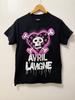 Avril Lavigne Skull Heart Black T-Shirt Women’s Large Punk Grunge Band Tee Y2K
