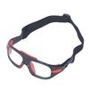 Basketball Sports Glasses Black PC Anti Collision Lightweight Myopic Frame with Lanyard Glasses Case Football Goggles