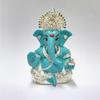 Silver Plated Ganesh Idol for Car Dashboard God Ganesha Idol for Home Decor Ganpati for Gift