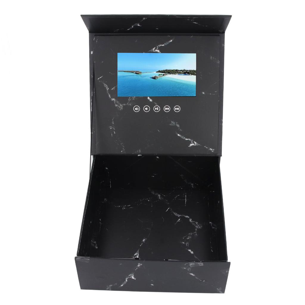 7 Inch LCD Display Video Greeting Card Present Box Wedding Invitation Electronic Video Gift Box for