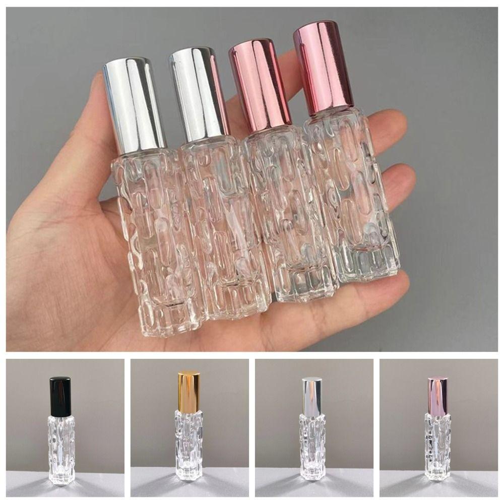10 мл Пульверизатор-атомайзер Пустой Прозрачный Распылитель жидкости Прочная Дорожная Стеклянная Флакон для духов Путешествия