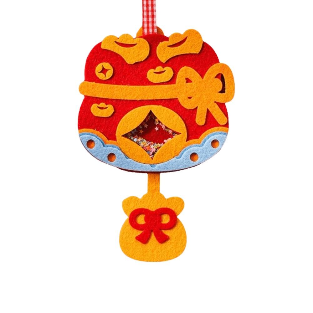 Cartoon Horse Year Decoration Exquisite DIY Spring Festival Pendants Traditional Blessing Lucky Character Pendant