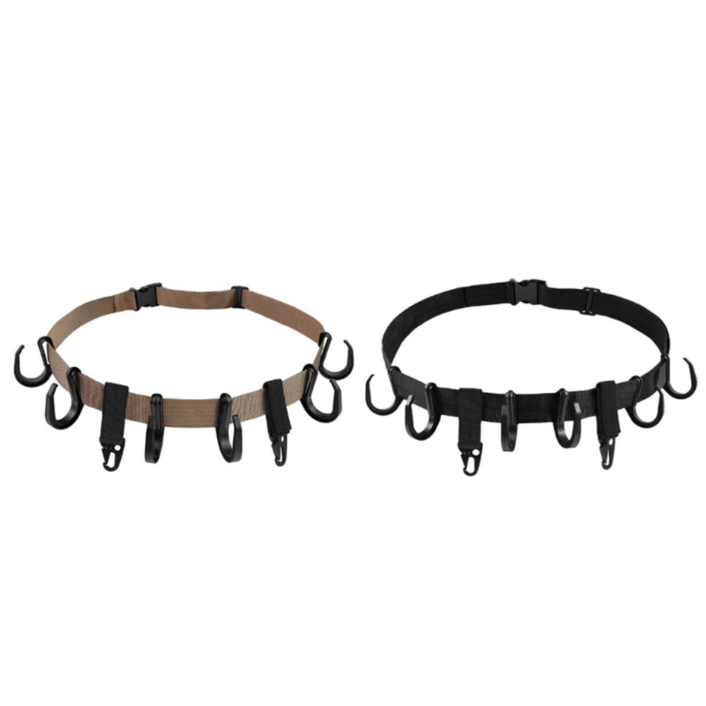 Treestand Strap Multi Hook Hangers Hunting Gear Equipment Hanger With Metal Coated Tree Saddle Platform For Hunting Bow