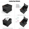 Чековый принтер USB + LAN, 80 мм, POS-принтер с автоматическим резаком, прямая термопечать на рабочем столе