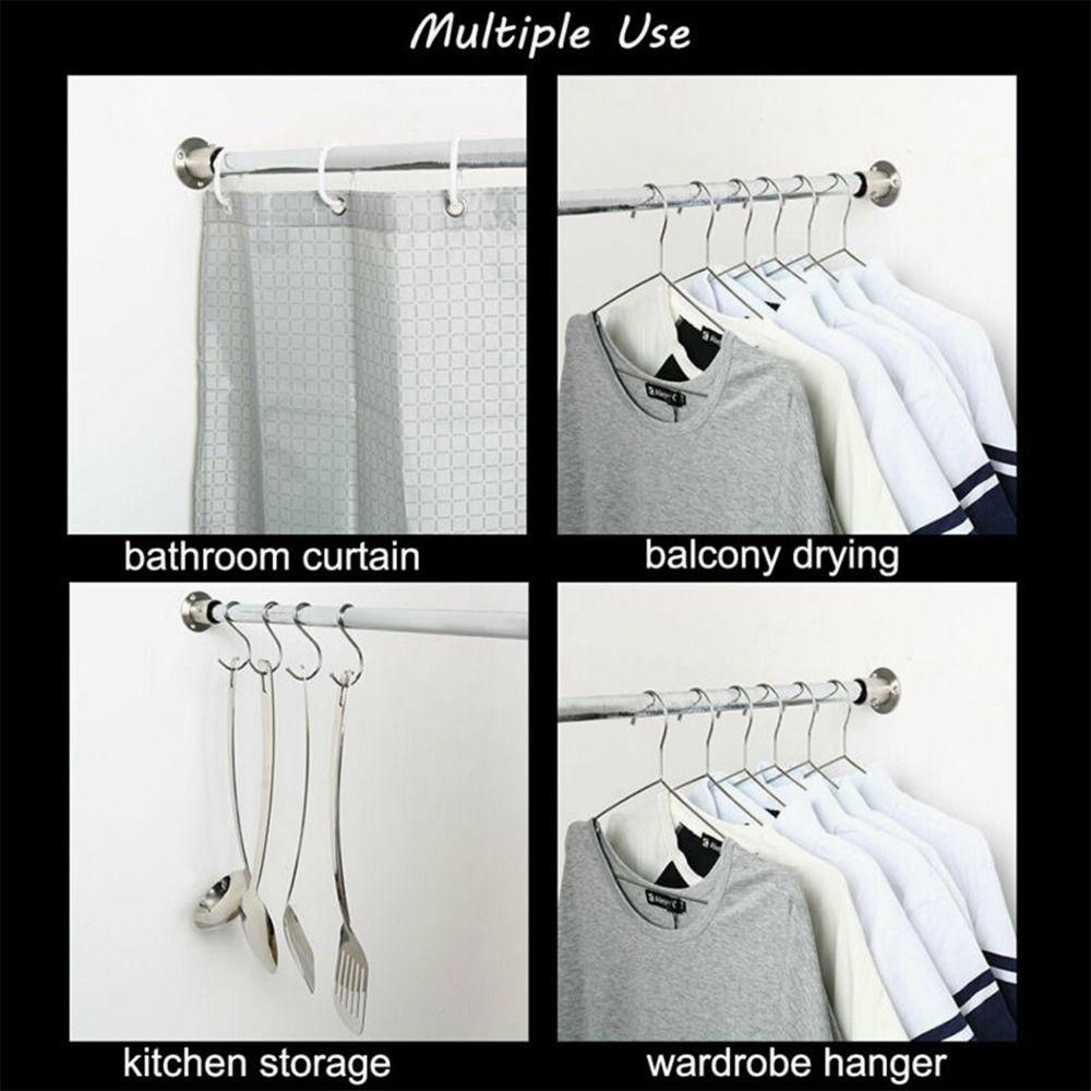 Стальные розетки для шкафной штанги Мебельная фурнитура Поддержка штанги для подвешивания Держатель штанги Кронштейн для трубы Фланец для шкафа