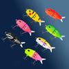 6CM/6.5G Multi-Jointed Fishing Lure with Double Hooks Realistic 2-Section Swimbait Plastic Artificial Bait Freshwater Saltwater Bass Trout Pike