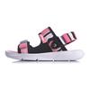 Li Ning Comfortable Versatile One-Strap Sandals Kids Sandals Black Pink YKUQ016-6