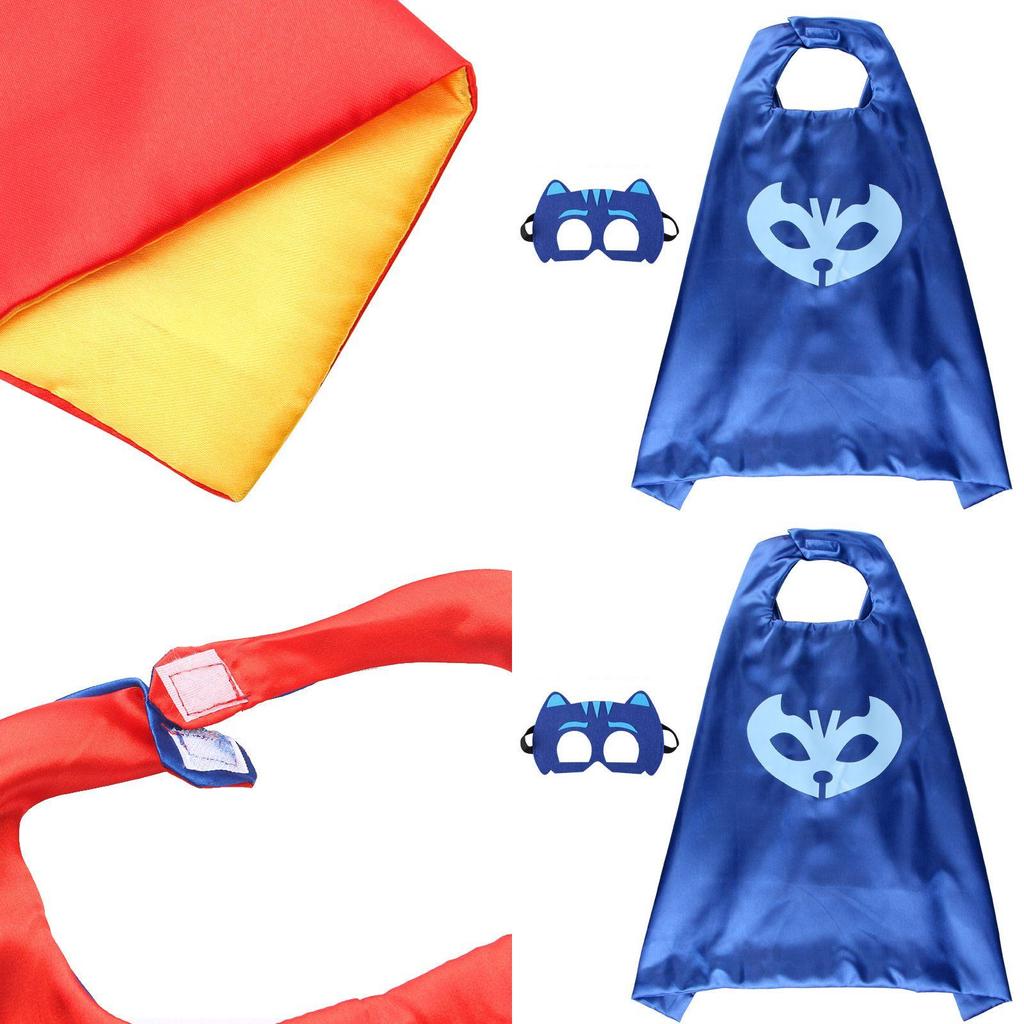 Noblekids Vibrant Pj Mask Costume Capes And Masks For Ultimate Halloween Adventures