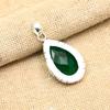 Chrome Diopside Gemstone Handmade 925 Sterling Silver Jewelry Pendant For Women