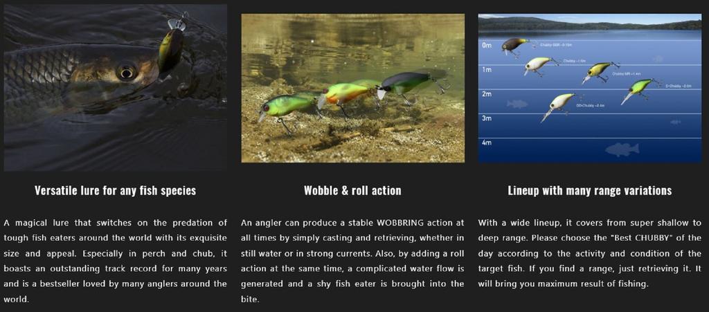 Jackall Chubby 38F Бесшумная плавающая приманка UV Mat Chart Perch (3266)