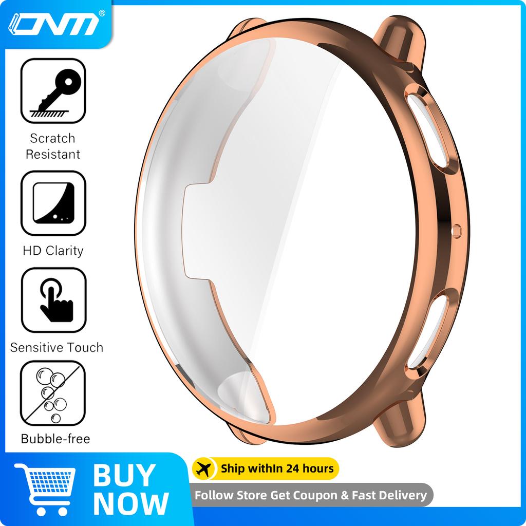 Чехол для Amazfit Active 2 Защитный чехол для экрана Мягкий защитный бампер TPU All-Around для аксессуаров Active2