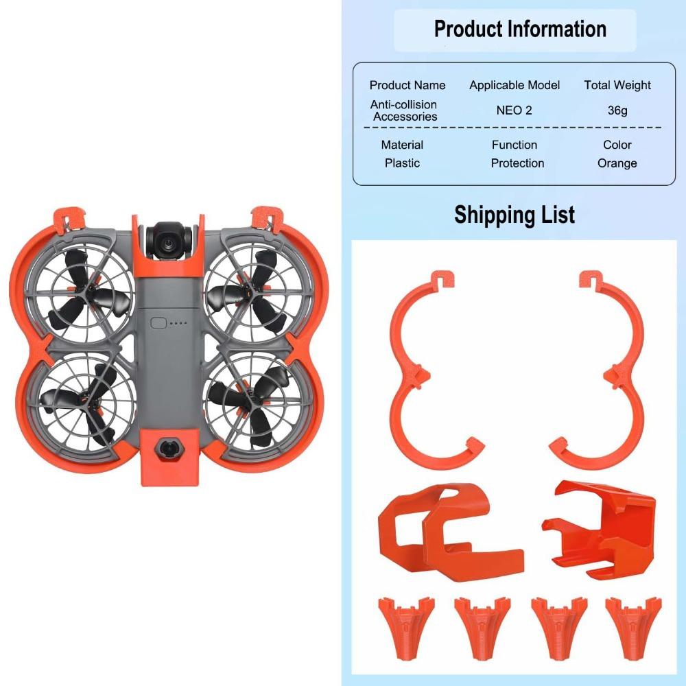 Protective Drone Propeller Guard Lightweight Gimbal Bumper for DJI NEO 2 Drone Accessories