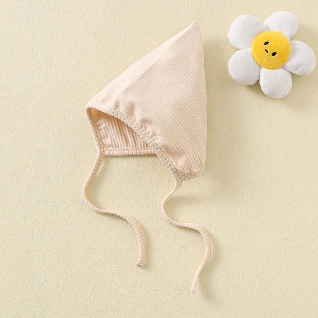 Однотонная шапочка-пустышка в корейском стиле - Шапочка для малышей