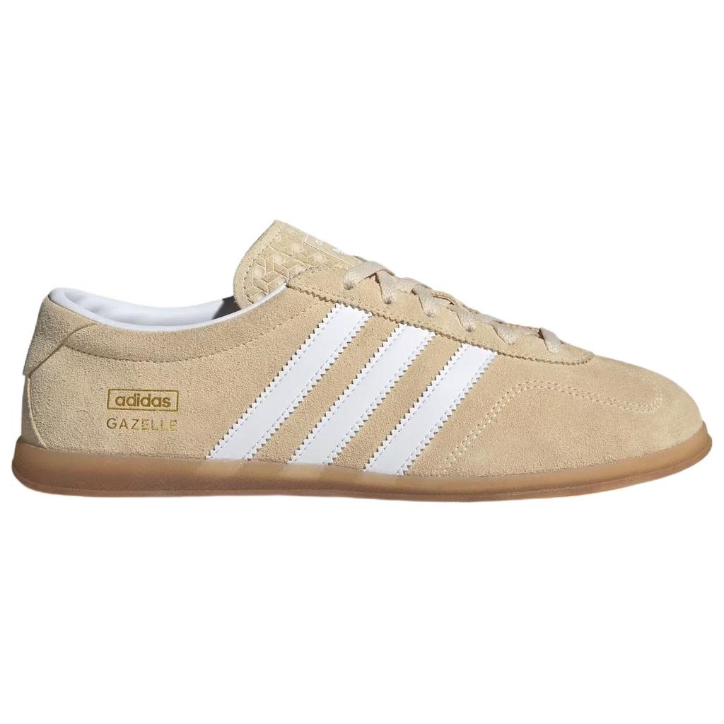 adidas Кроссовки Gazelle Lo Pro Sand Strata Женские Кремово-Белые с Белым и Коричневой Подошвой JR8889