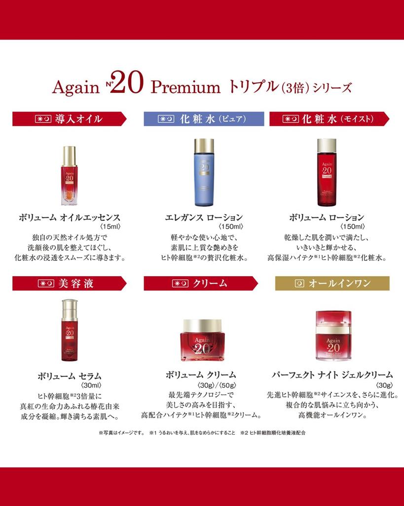 Japan Medical System Again 20 Премиальный совершенный ночной гель-крем 30 г Среда для акклиматизации стволовых клеток человека 3x в в Кожа Нет. Серия/Ночной крем/Сделано