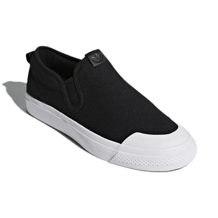 adidas Слипоны Nizza 'Black White' Женские CQ3104