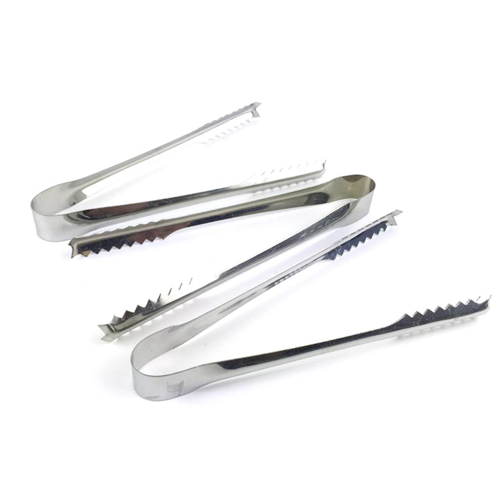 Щипцы из нержавеющей стали для кубиков мяса, зажим для гриля, салатный хлеб, кубики льда, гриль для домашнего использования, кухонная утварь для приготовления пищи, инструменты для бара отеля