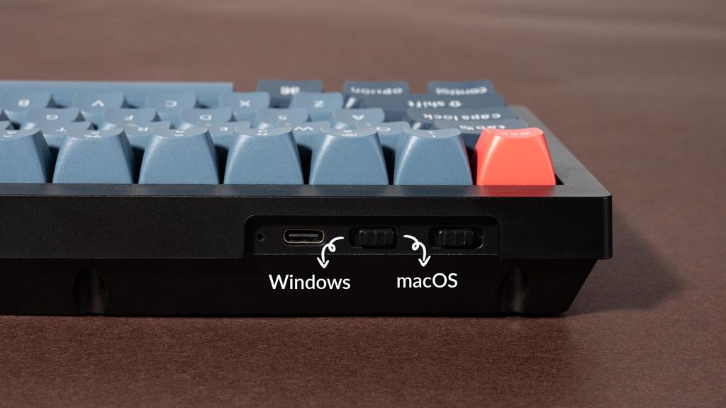 Keychron V3 Max QMK Wireless Custom Mechanical US RGB Hot Swappable Gateron Jupiter Mechanical with and Linux Keyboard, 2.4 GHz/Bluetooth 5.1/Wired