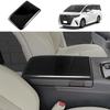 YOFAMO Armrest Cover for Toyota New Alphard 40 Series Vellfire 40 Car Armrest Armrest Noah Console Box Custom Protective Scratch ABS Easy Installation