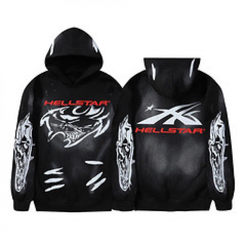 2025 Winter Oversized Hoodie Men Women Letter Print Fleece Sweatshirt Casual Streetwear