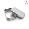Mini Metal Box Tin-Plated Slide Cover Storage Box Wedding Jewelry Pill Cases Portable Boxes Container Cosmetic Organizer