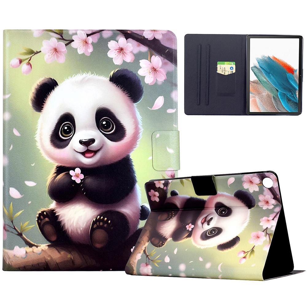 Stand Case for Samsung Galaxy Tab A8 10.5 (2021) X205/X200 Pattern Printing Tablet Leather Cover