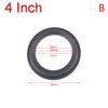 3-12 Inch Speaker Surround Rubber Woofer Edge Ring Foam Audio Repair